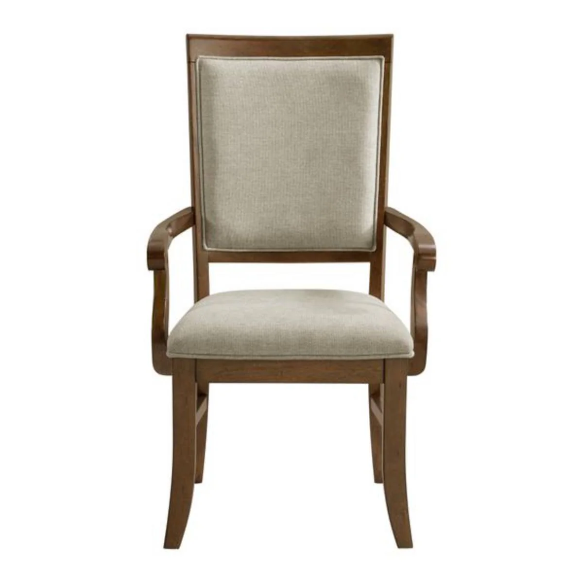 Phillipe 41" Arm Chair by Elements (2-Pieces) - Brown/Gray - Image 3