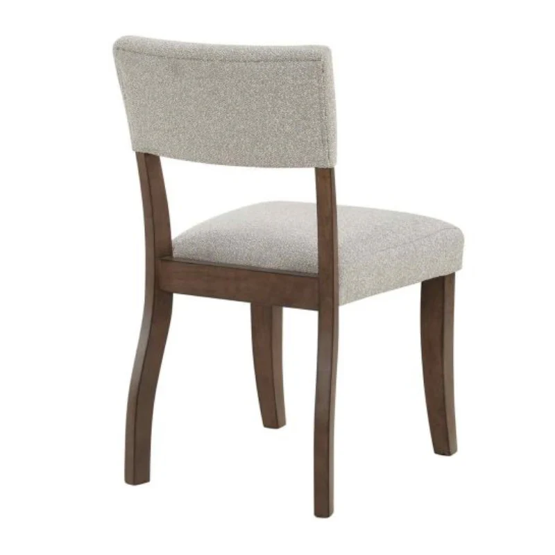 Wade 37" Side Chair by Steve Silver Company - Brown/White - Image 4