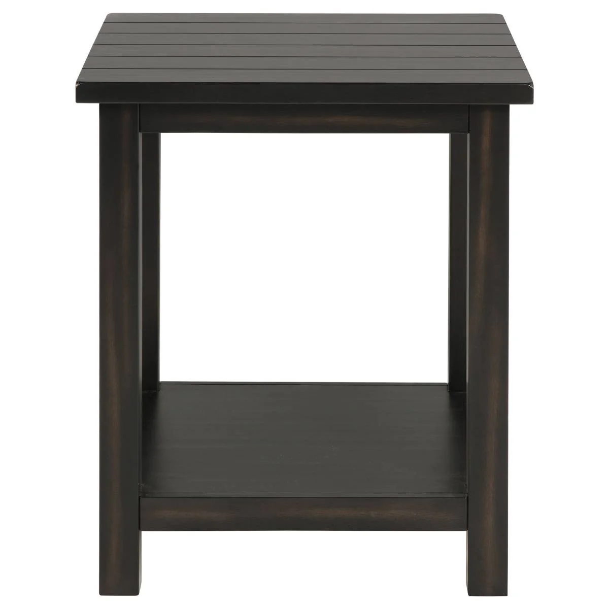 Payne 20" End Table with Shelf by Coaster - Black - Image 2