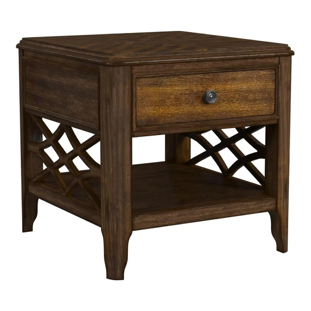 24" End Table by Picket House Furnishings - Brown - Image 2
