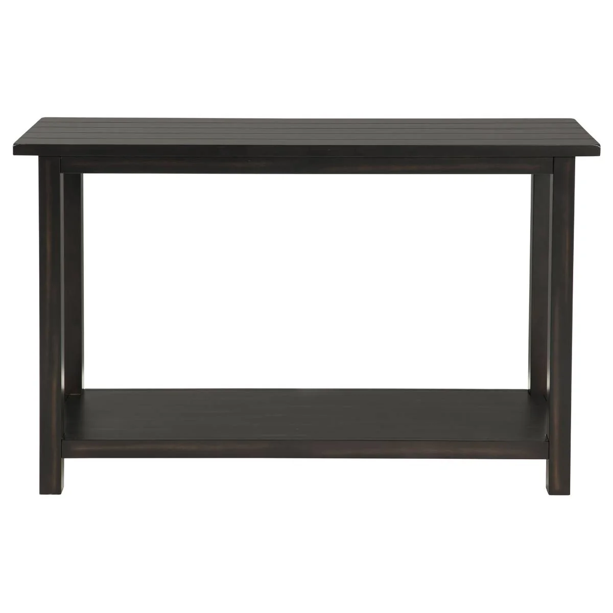 Payne 47.25" Console Table with Shelf by Coaster - Black - Image 2