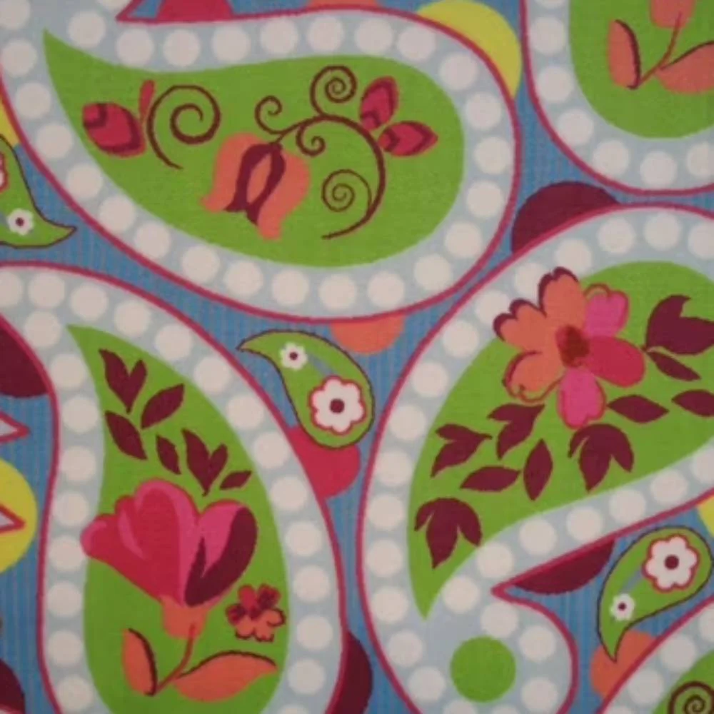 L.A Rugs 3'3" x 4'10" Fun Time Floral Paislies Rectangular Area Rug - Image 2