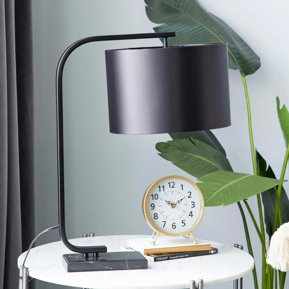 Decor Mache 22" Traditional Table Lamp - Black - Image 2