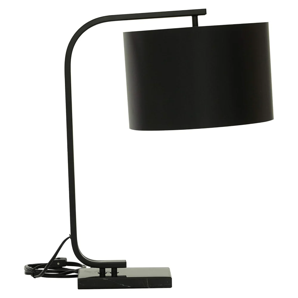 Decor Mache 22" Traditional Table Lamp - Black - Image 3