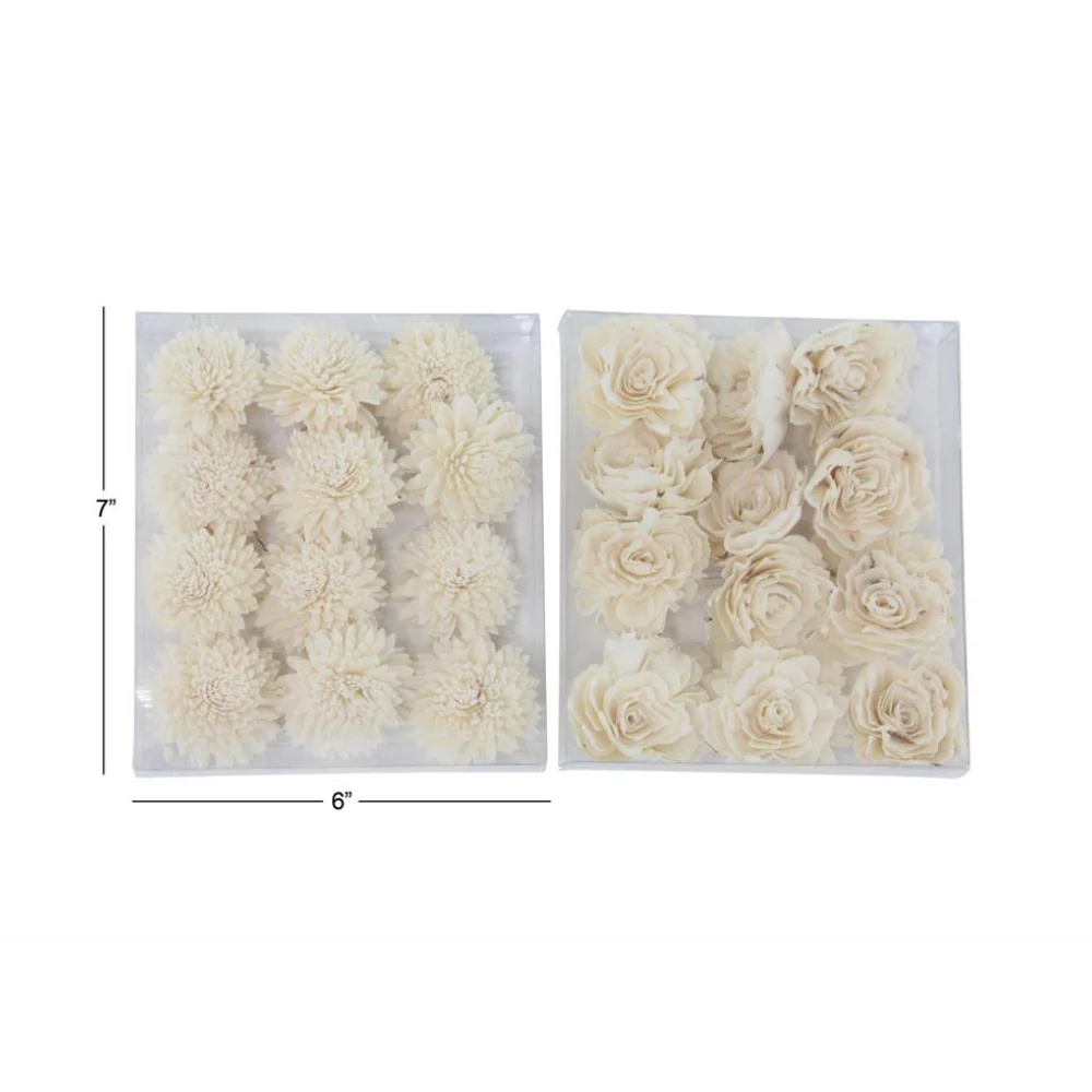 Decor Mache Dried Plant Handmade Decorative - Assortment - Image 3