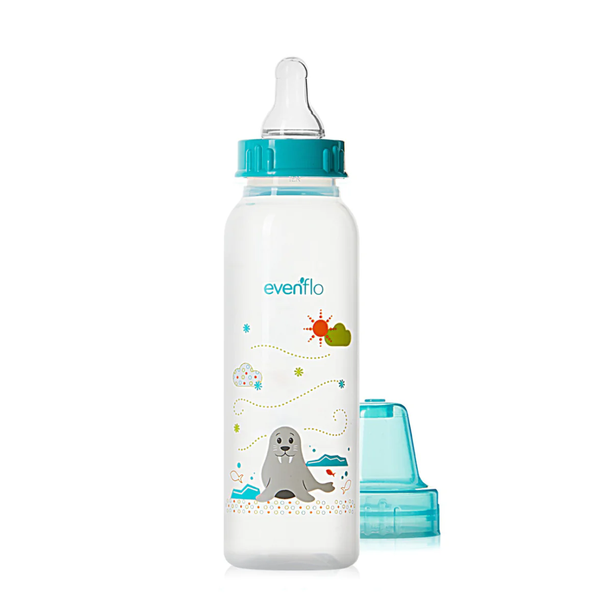 Evenflo Classic Prints 8 oz Baby Bottles (3 Pieces) - Image 2