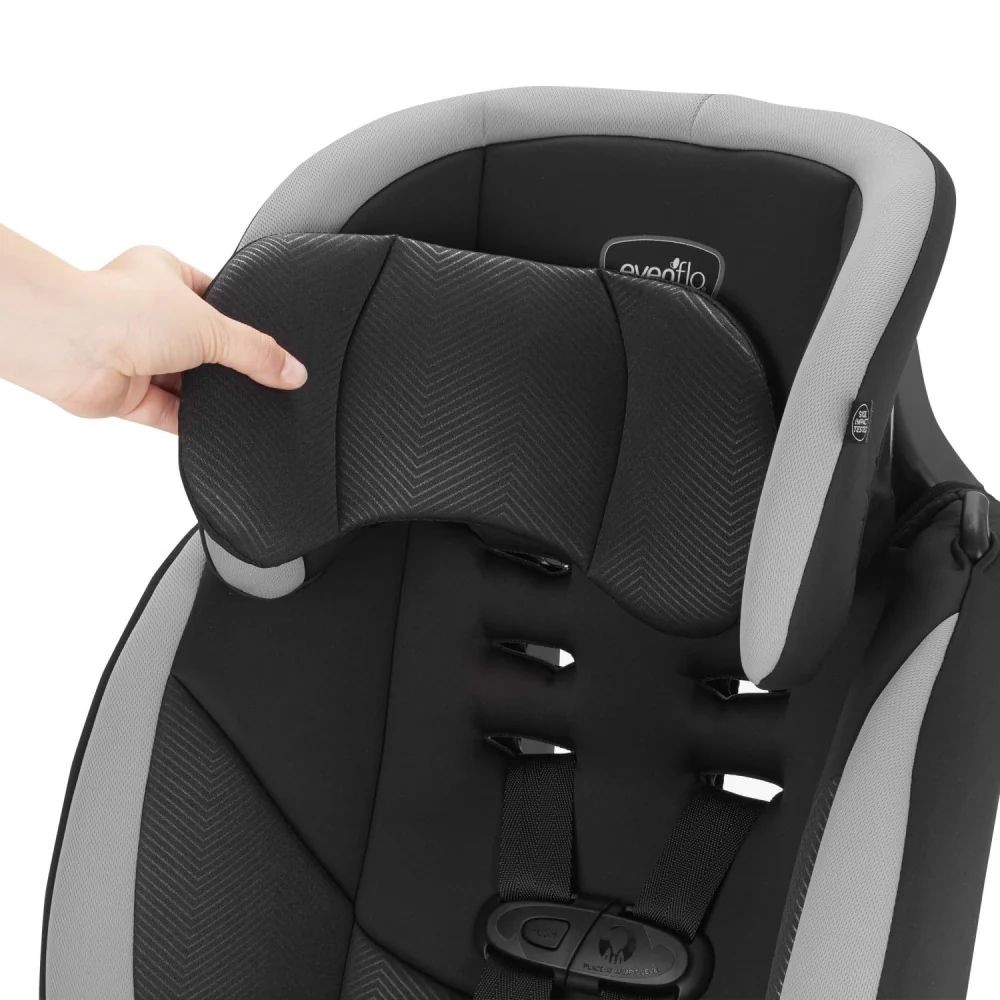 Evenflo Maestro Sport Harness Booster Car Seat - Black/Gray - Image 5