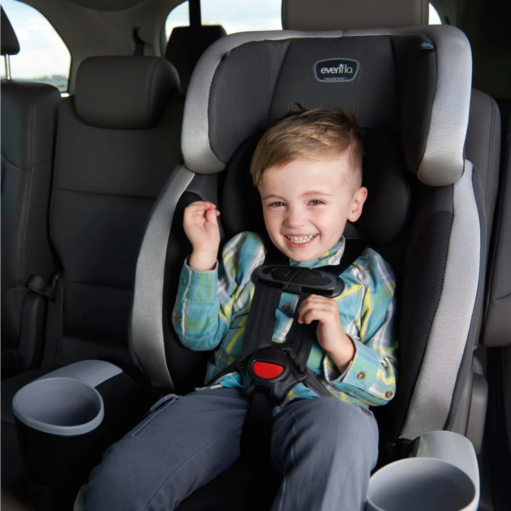 Evenflo Maestro Sport Harness Booster Car Seat - Black/Gray - Image 6