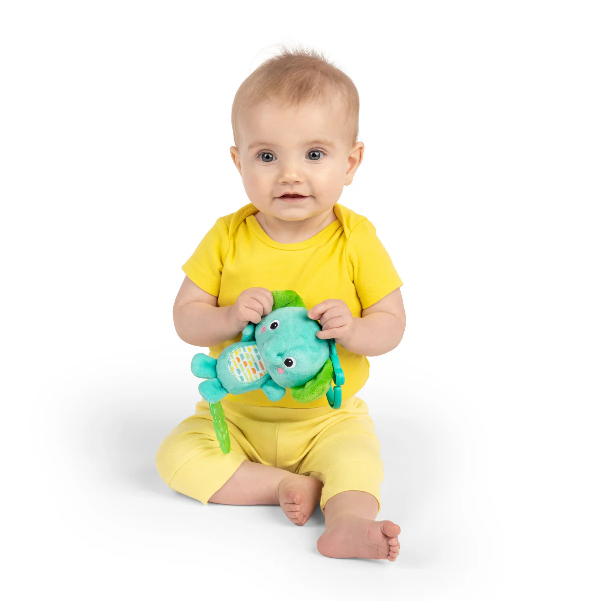 Bright Starts Tug Tunes Elephant On-the-Go Toy - Blue - Image 3