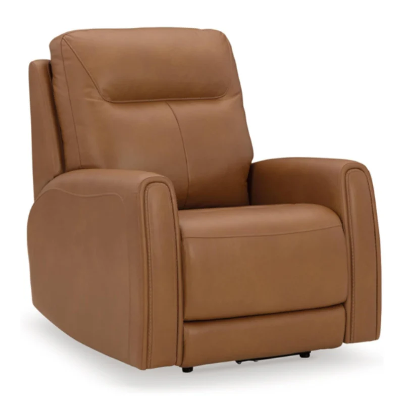 Edna Power Recliner with Side Control by Kuka - Brown - Image 3