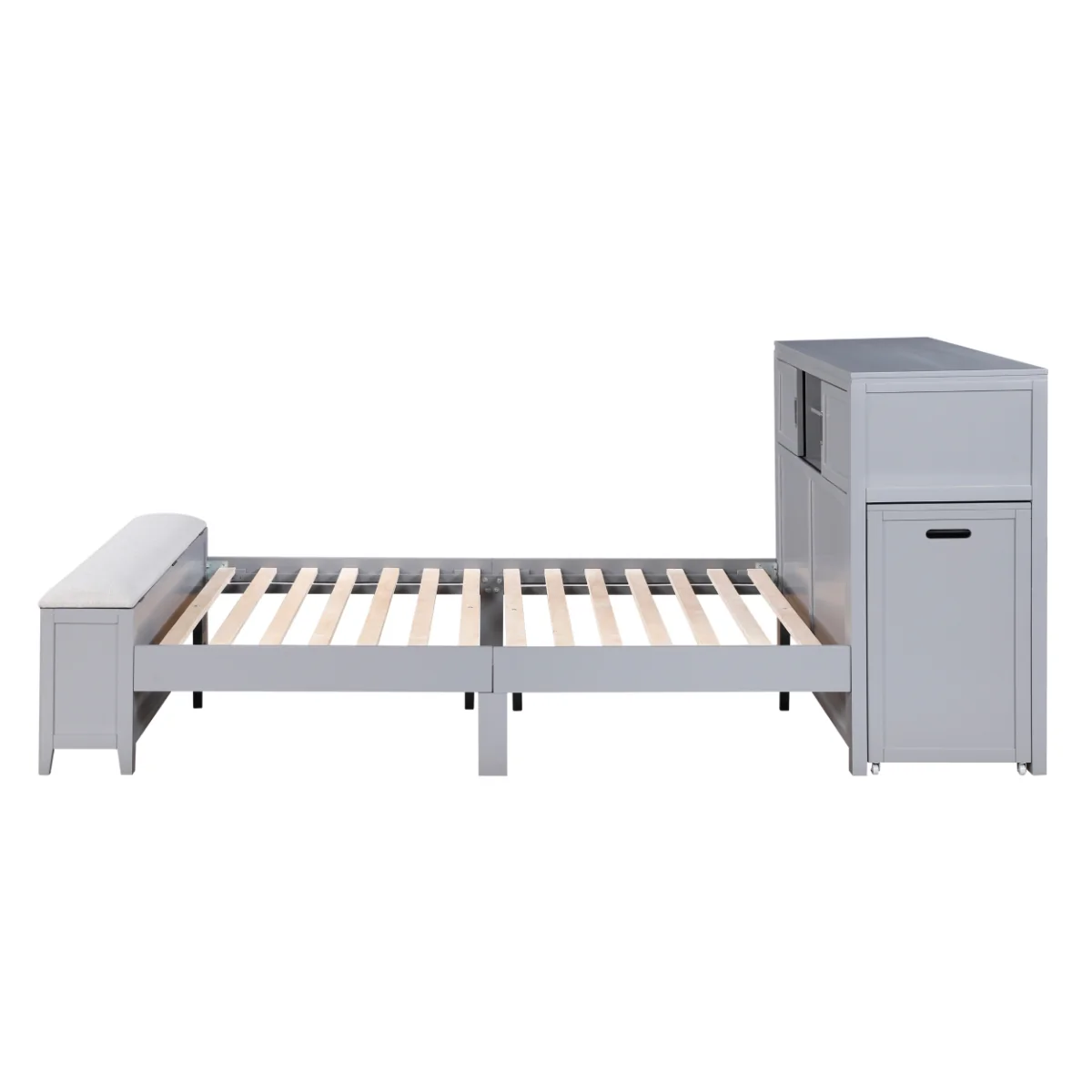 Youth Explorer Twin Bookcase Bedroom Set (4-Piece) by Homelegance - Image 26