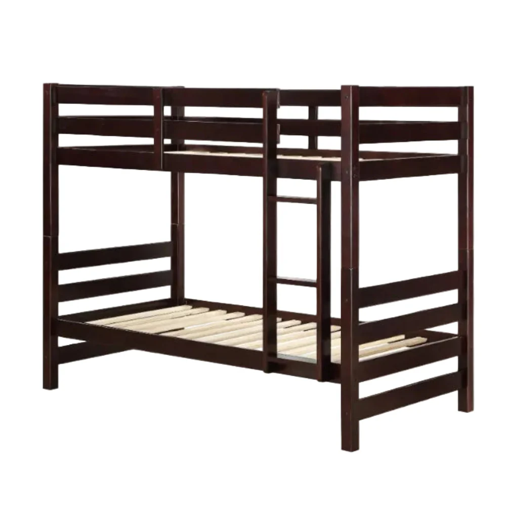 Apollo Twin over Twin Bunk Bed - Mahogany - Image 3