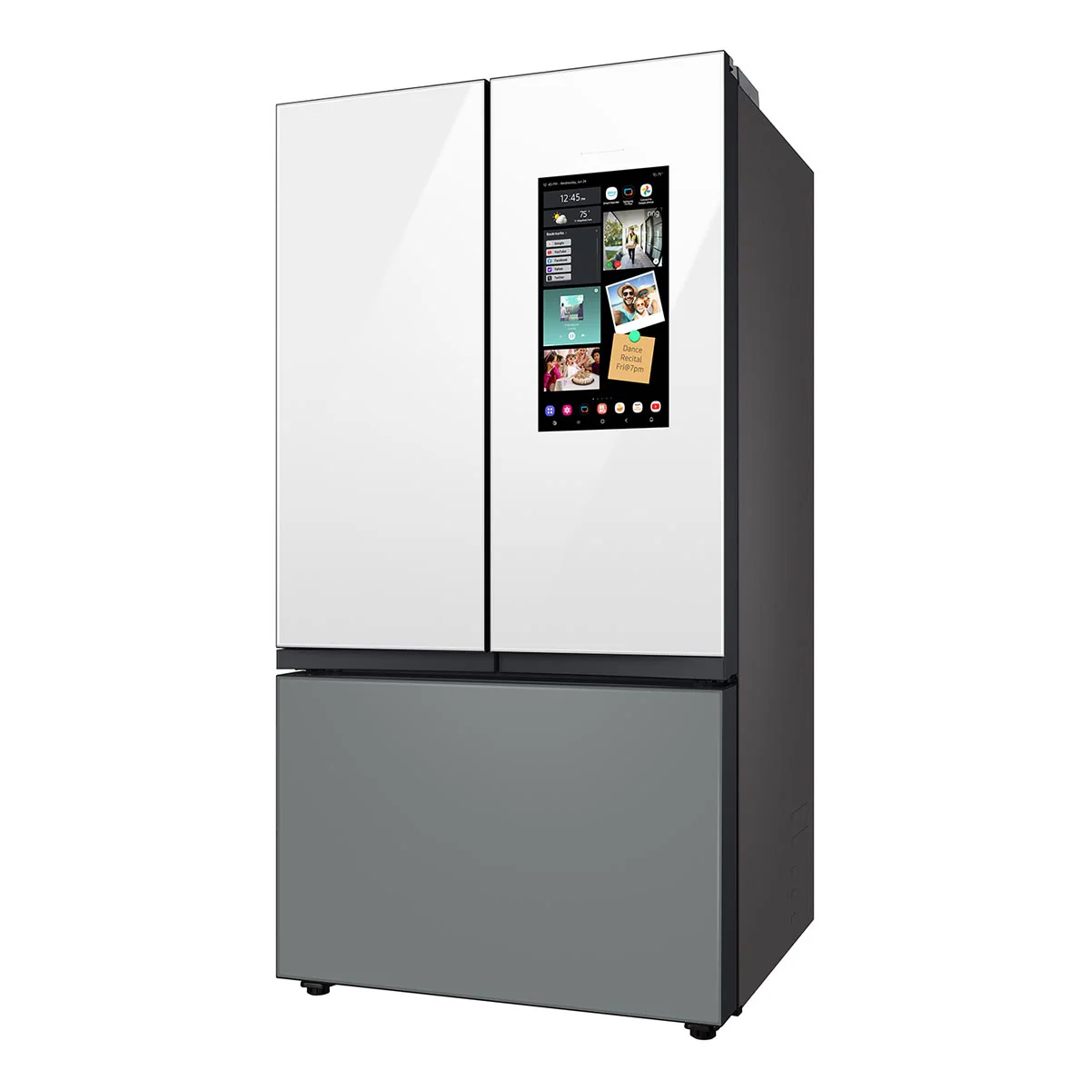 Samsung Bespoke RF30BB69006M 30 cu. ft. French Door Smart Refrigerator - Gray - Image 2