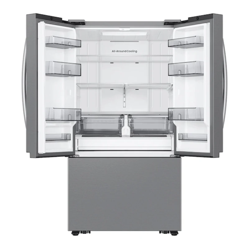 Samsung RF32CG5100SR 32 cu. ft. French Door Refrigerator with Dual Auto Ice Maker - Silver - Image 3