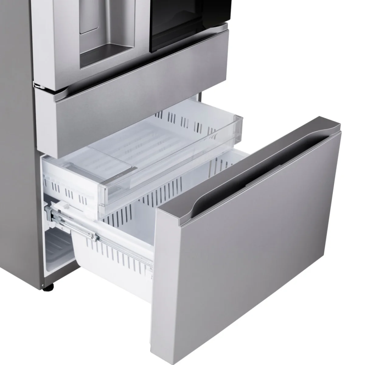 LG LF29S8365S 29 cu. ft. Smart InstaView Standard-Depth MAX French Door Refrigerator - Silver - Image 7