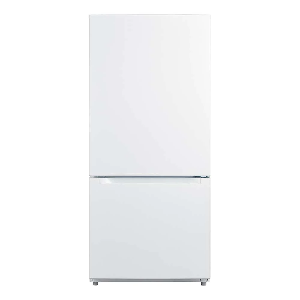 Midea MRB19B7AWW 18.7 cu. ft. Bottom-Freezer Refrigerator with Humidity-Controlled Crisper Bin - White
