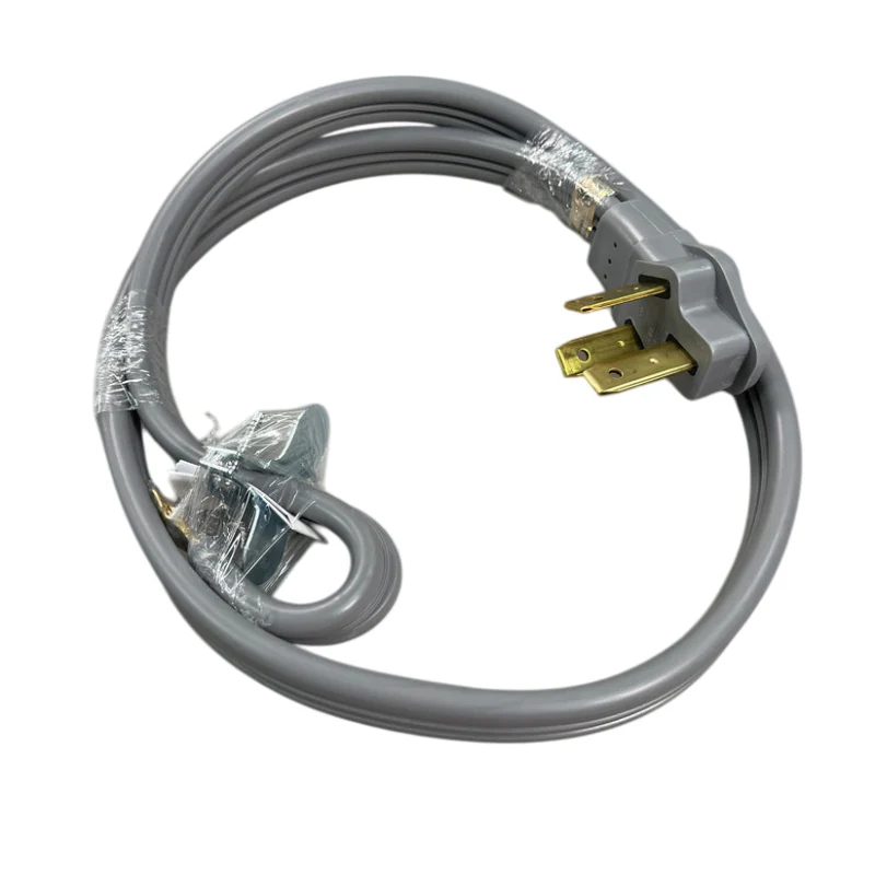 NDA 4' 40 AMP 3 Wire Cord Bagged - Gray - Image 2