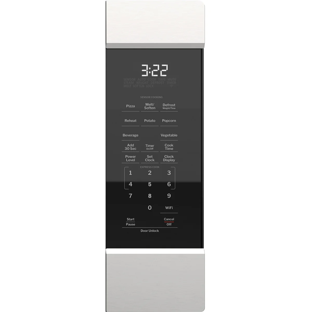 GE GCSH22U1WSS 2.2 cu. ft. Counter Top Microwave Oven with Built-In Wi-Fi - Silver - Image 3