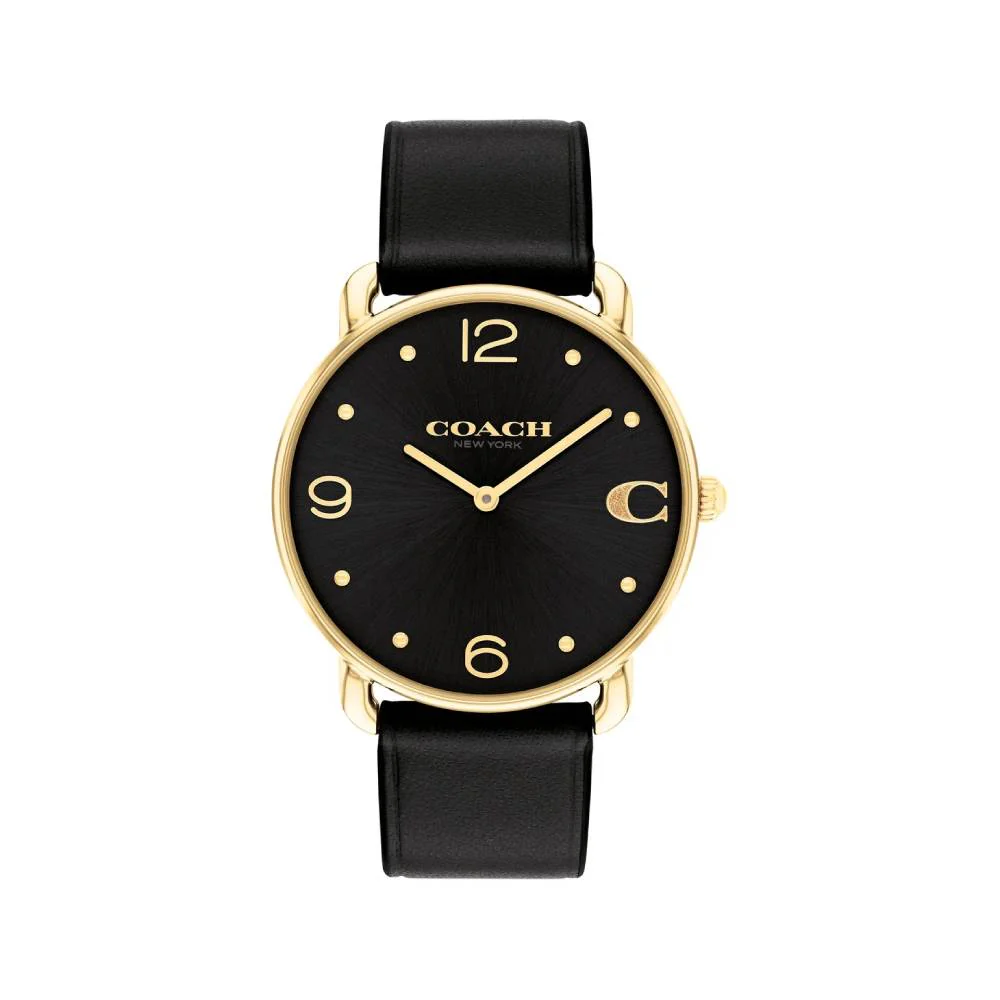 Coach Elliot Women's 36mm Strap Watch - Black - Image 2