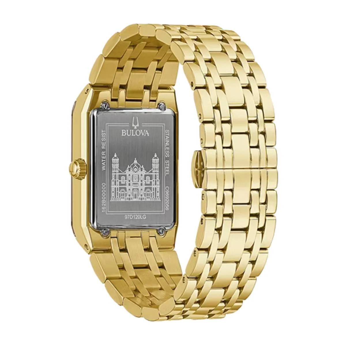 Bulova Our Lady Of Guadalupe Men's 31mm Bracelet Watch - Gold - Image 2