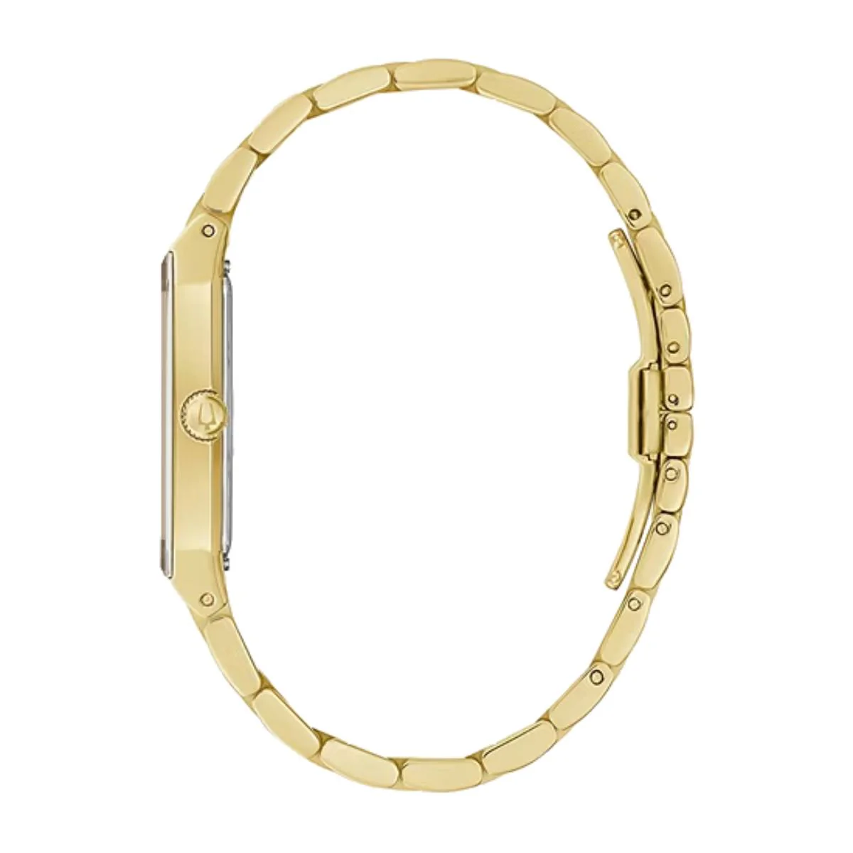 Bulova Our Lady Of Guadalupe Men's 31mm Bracelet Watch - Gold - Image 3