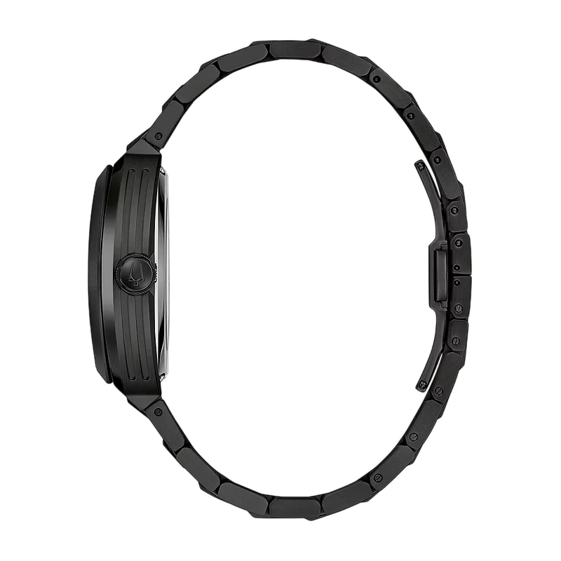 Bulova Maquina Automatic Men's 40 mm Bracelet Watch - Black - Image 2