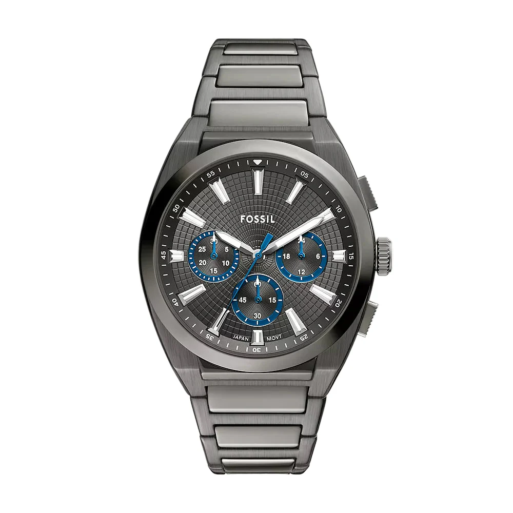 Fossil Everret Men's 44mm Bracelet Watch - Gray