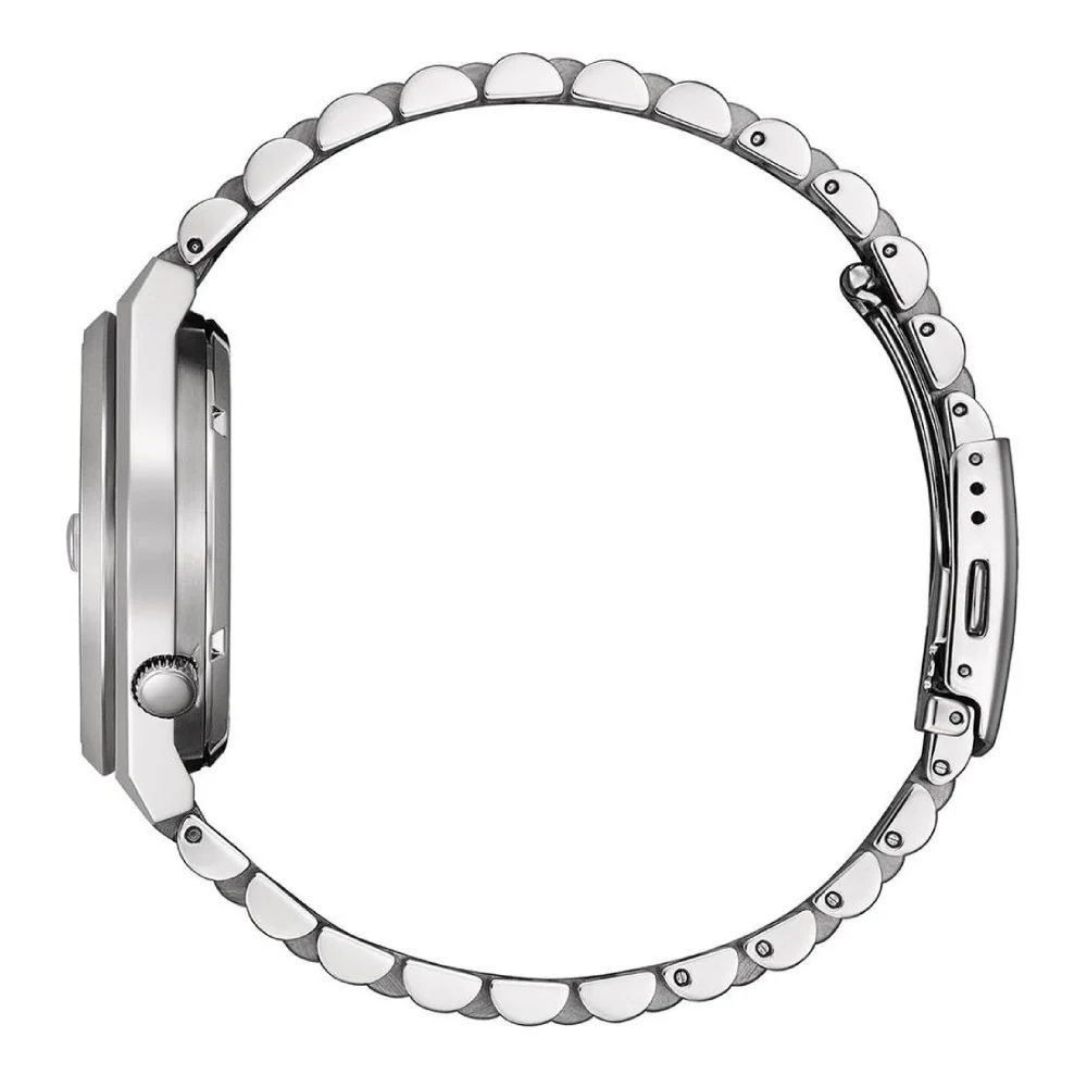Citizen Tsuyosa Men's 40mm Silver Bracelet Watch - Red Dial - Image 2