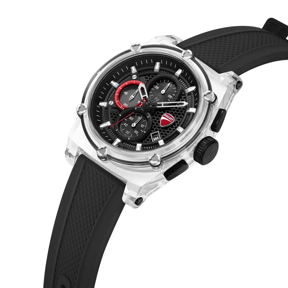Ducati Supermotos Men's 44mm Strap Watch - Black - Image 2