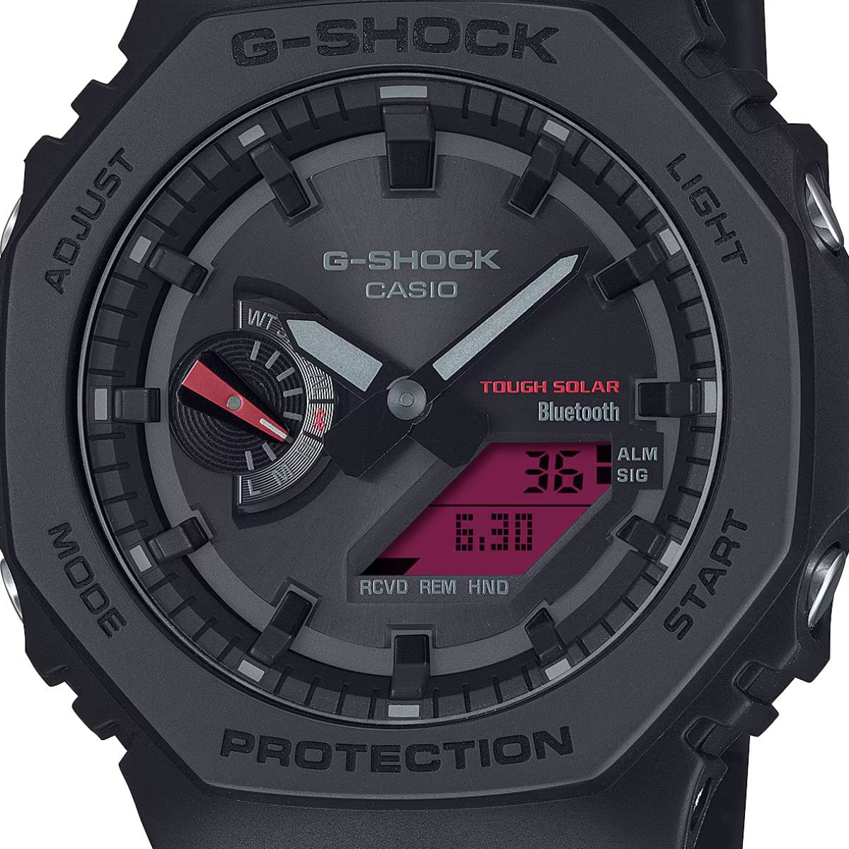 Casio G-Shock Men's 45.4mm Ana Digi Strap Watch - Black - Image 2