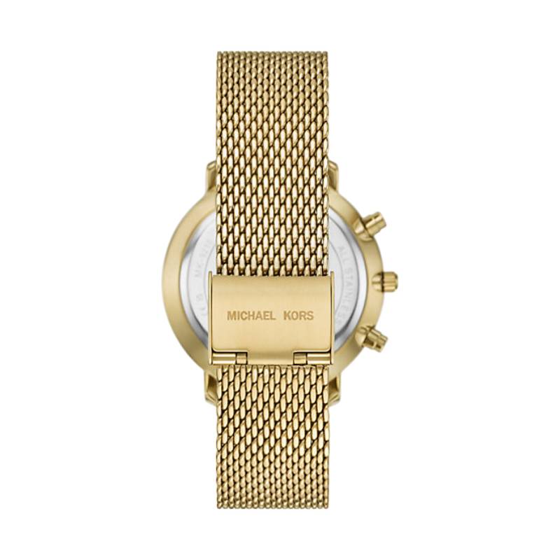 Michael Kors Blake Men's 42mm Analog Gold Bracelet Watch - Image 2