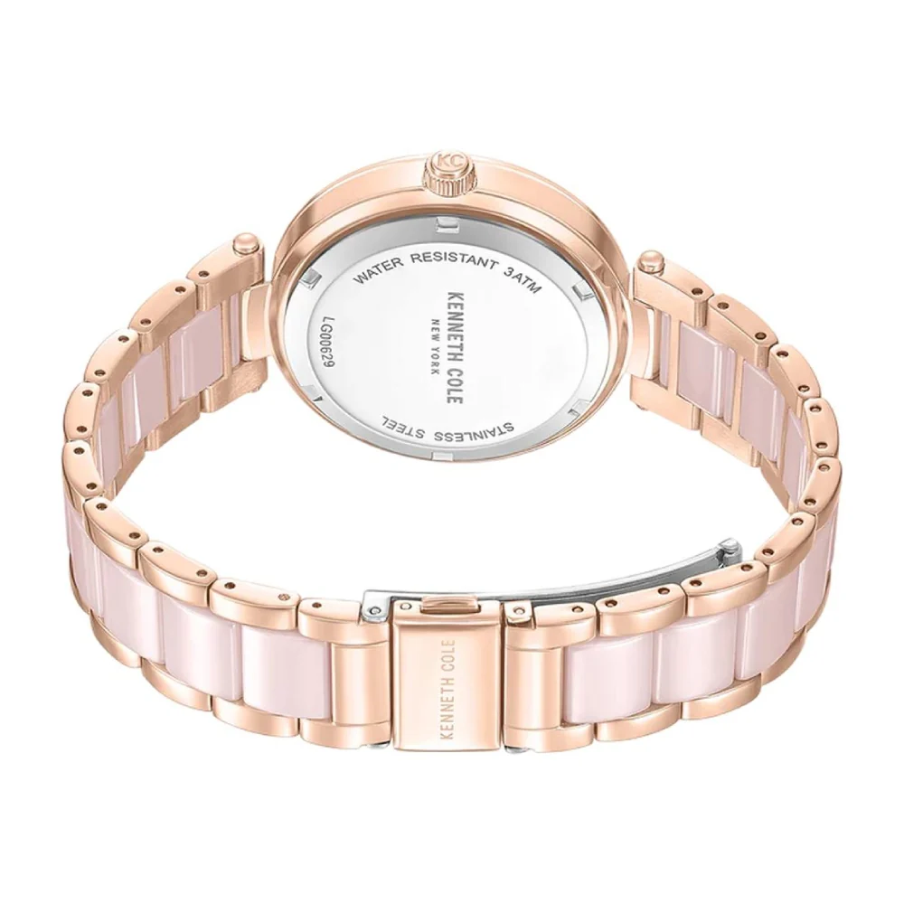 Kenneth Cole New York Classic Women's 37mm Bracelet Watch - Rose Gold - Image 2