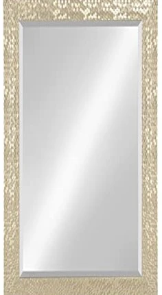 63.25x29.25 Gold Mosaic Mirror