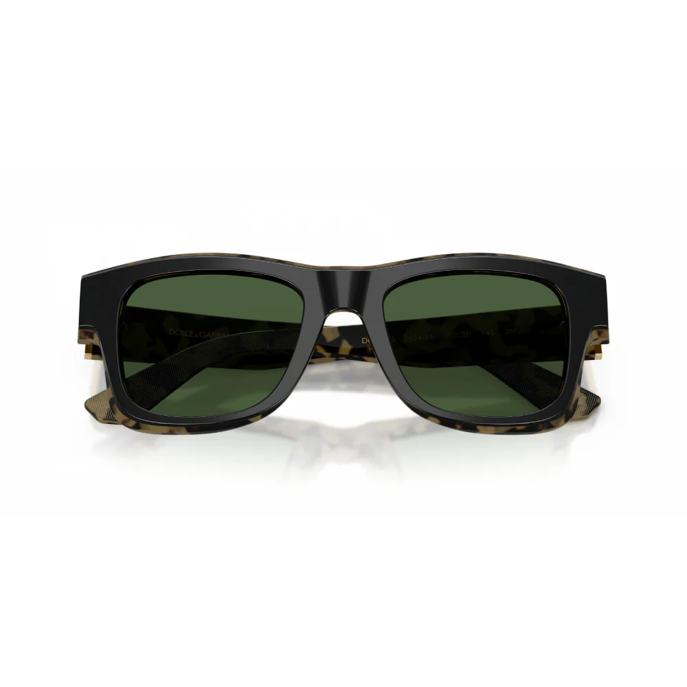 Dolce & Gabbana DG451534047152 Men's Square Solid Color Sunglasses - Image 4