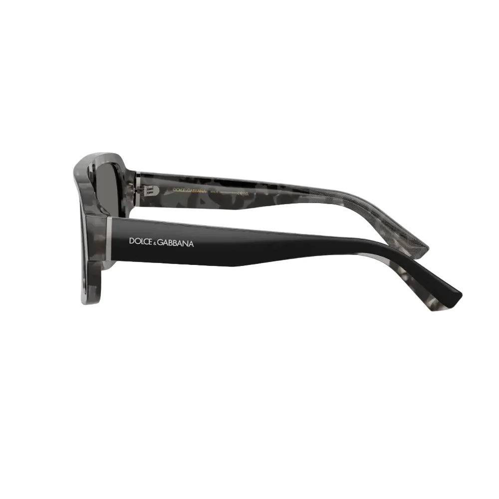 Dolce & Gabbana DG4516 Men's Square Solid Color Sunglasses - Image 2