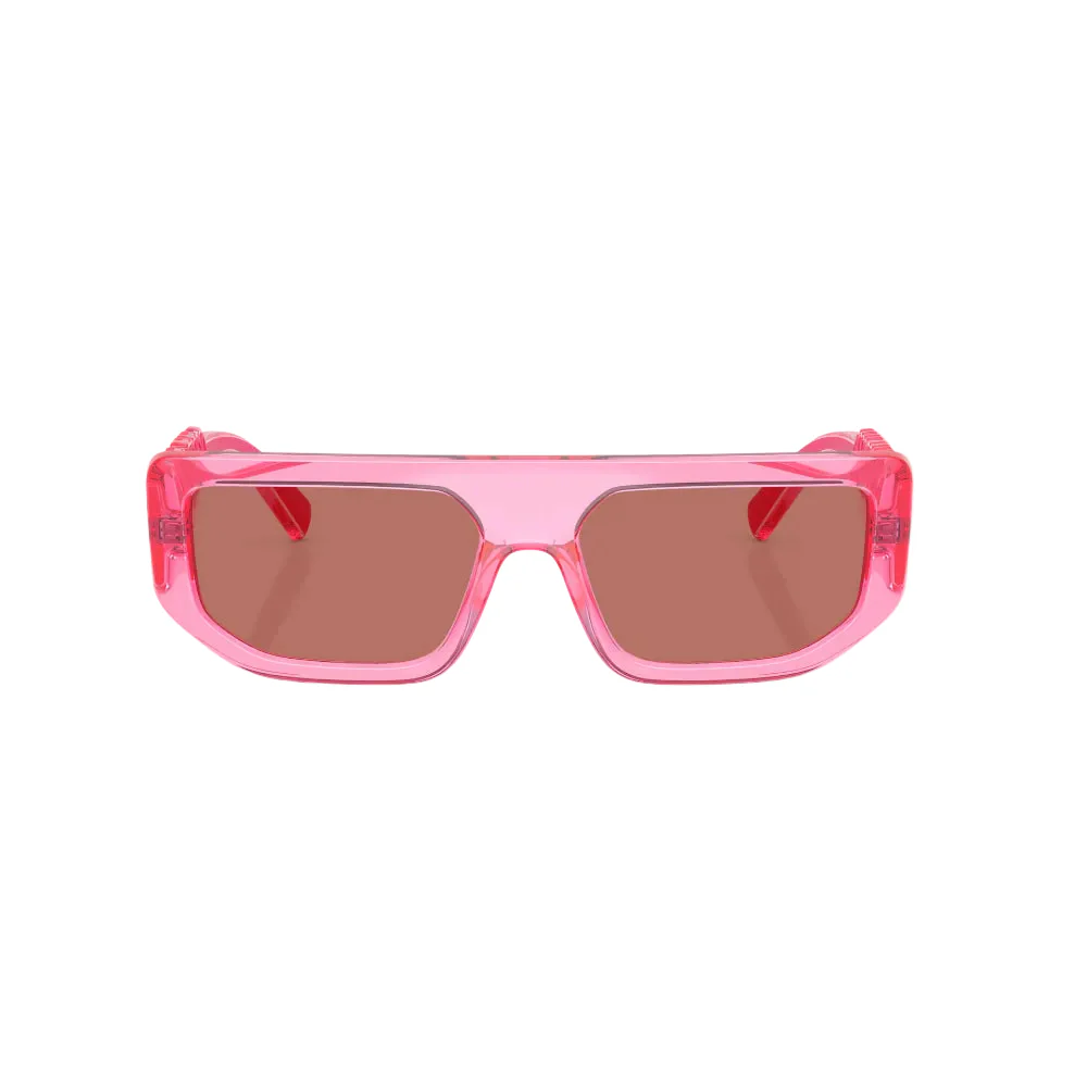 Dolce & Gabbana DG6203 Unisex Rectangle Solid Color Sunglasses - Image 2