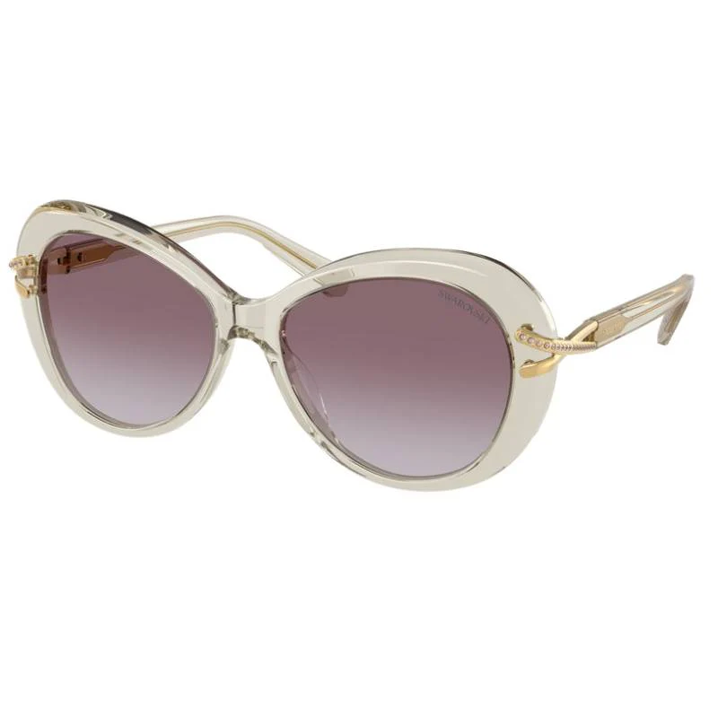 Swarovski SK602630038H Women’s Butterfly Gradient Sunglasses