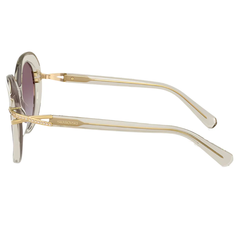 Swarovski SK602630038H Women’s Butterfly Gradient Sunglasses - Image 3
