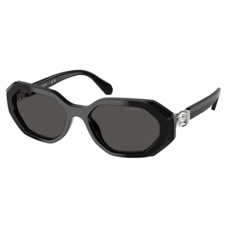 Swarovski SK6028100187 Women's Hexagon Solid Color Sunglasses