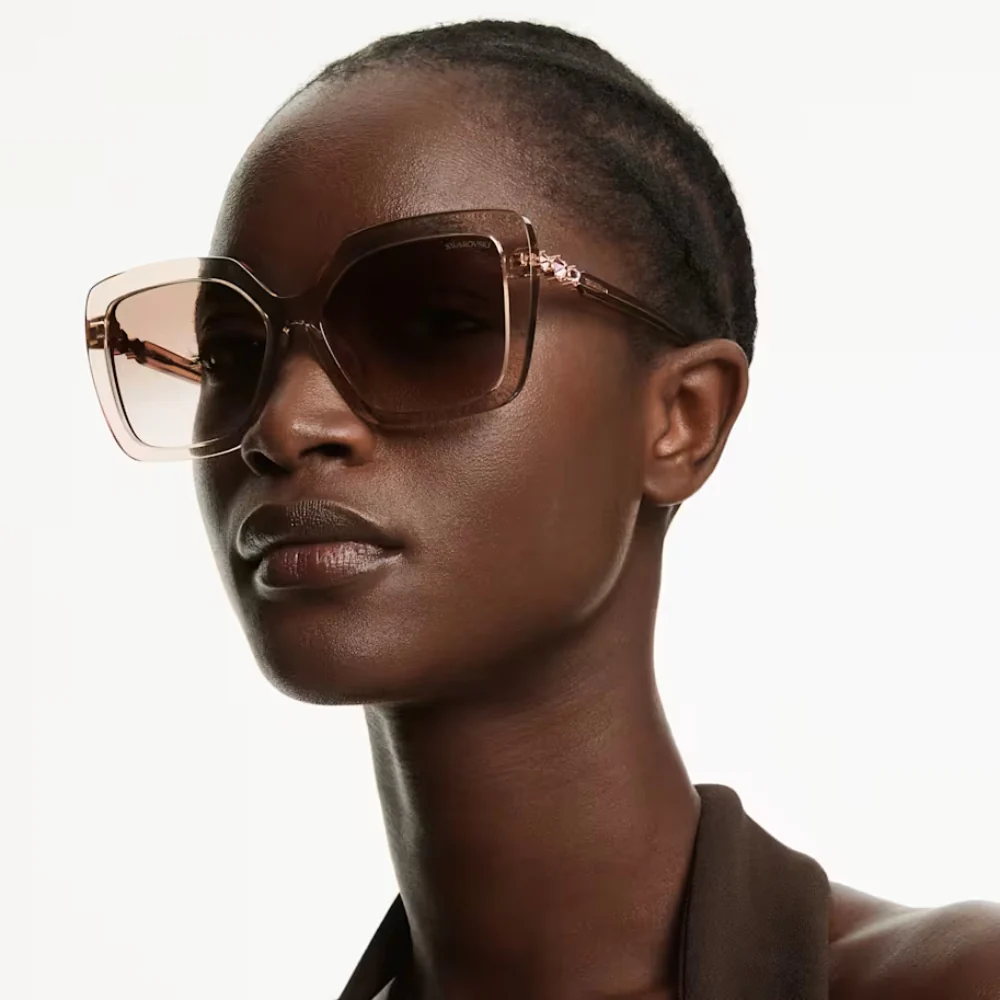Swarovski SK6049 Women's Square Gradient Sunglasses - Image 5
