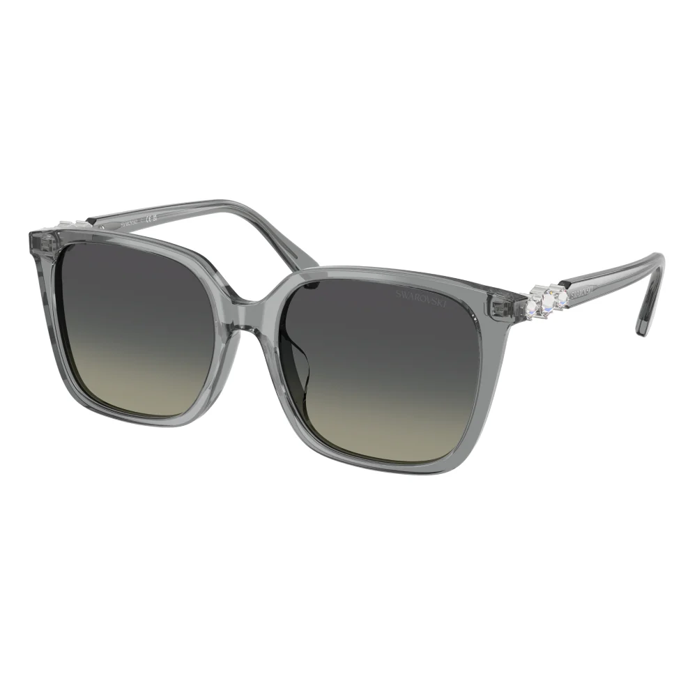 Swarovski SK6053 Women's Pillow Gradient Sunglasses