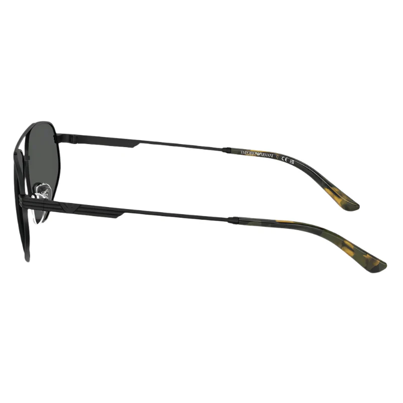 Emporio Armani EA2156300187 Men's Pilot Solid Color Sunglasses - Image 3