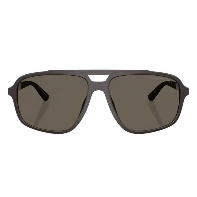 Emporio Armani EA4236U6186 Men's Pilot Solid Color Sunglasses - Image 2