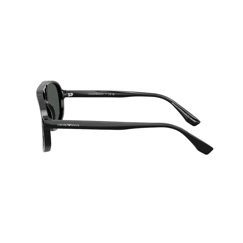 Emporio Armani EA4263U Men's Pilot Solid Color Sunglasses - Image 3