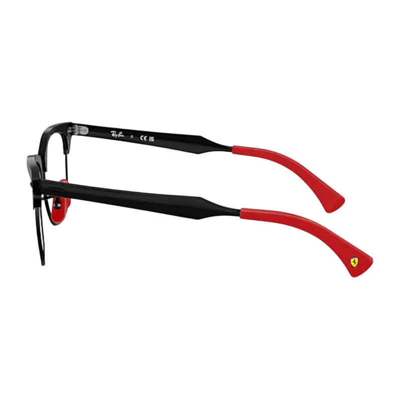 Ray-Ban Optics Scuderia Ferrari RX3807VMF107 Unisex Square Eyeglasses - Image 3