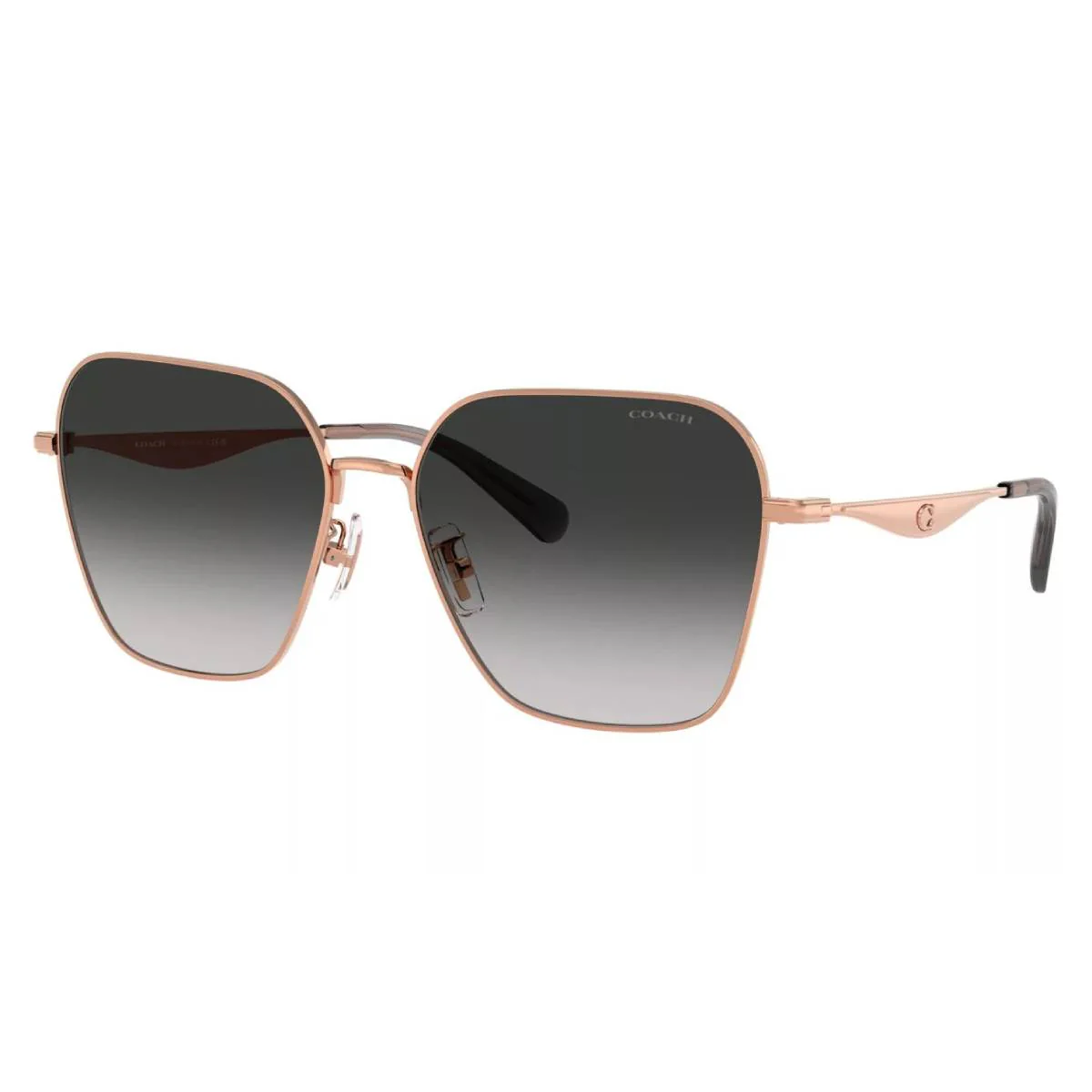 Coach HC716893313C Women's Geometric Gradient Sunglasses