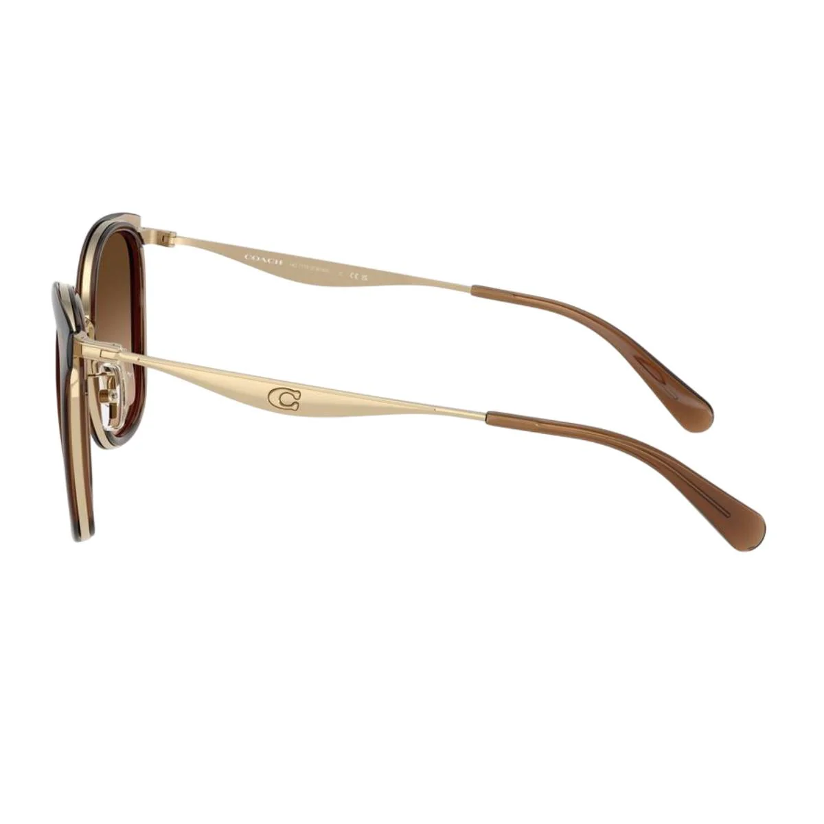 Coach HC7170945374 Women's Square Gradient Sunglasses - Image 3
