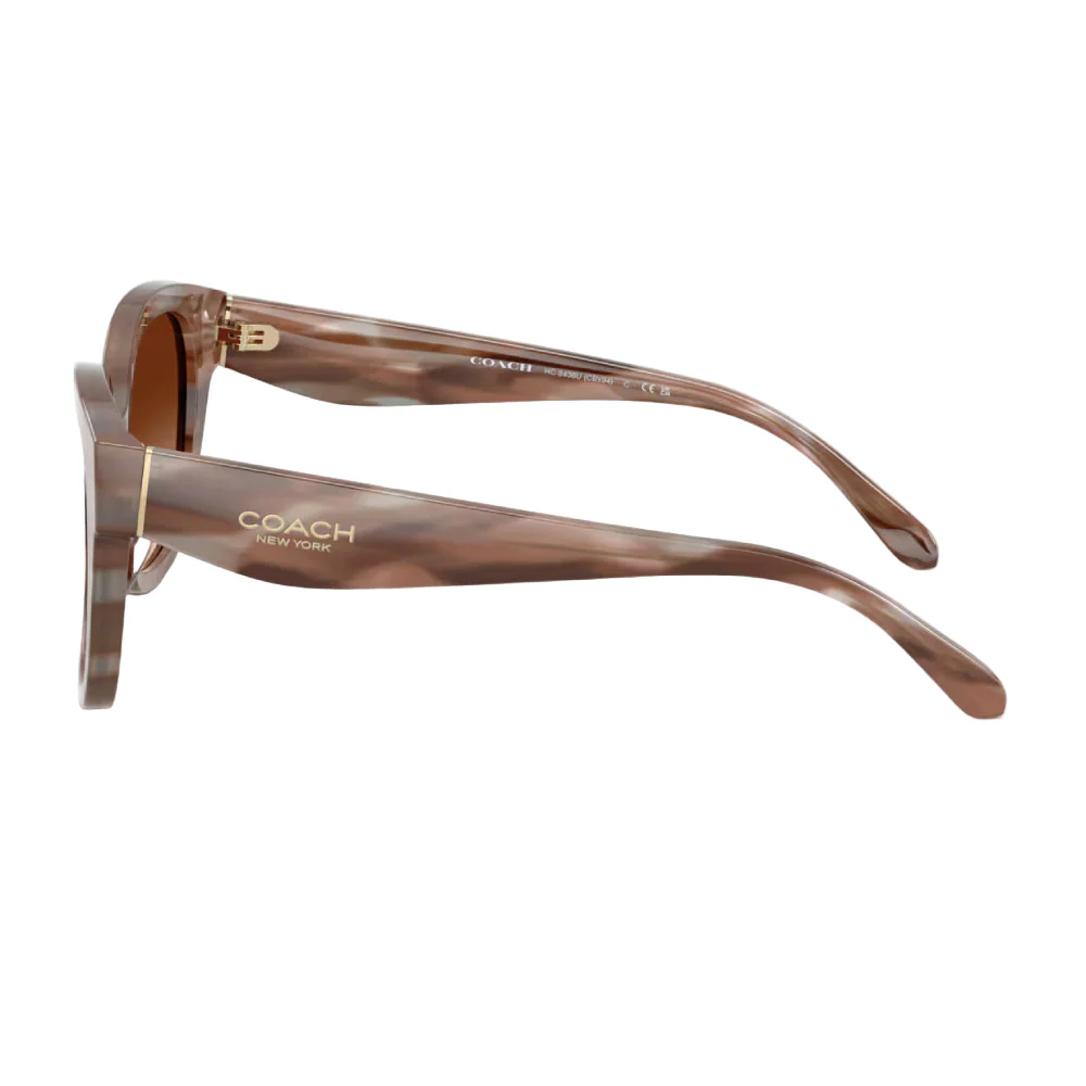 Coach HC8438U Women's Square Gradient Sunglasses - Image 3