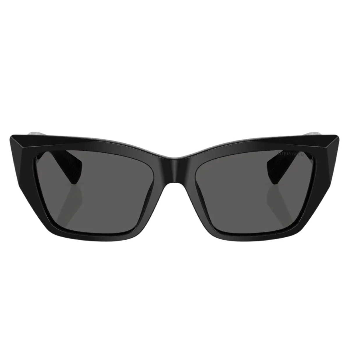 Tiffany & Co. TF42308001S4 Women's Cat Eye Solid Color Sunglasses - Image 2