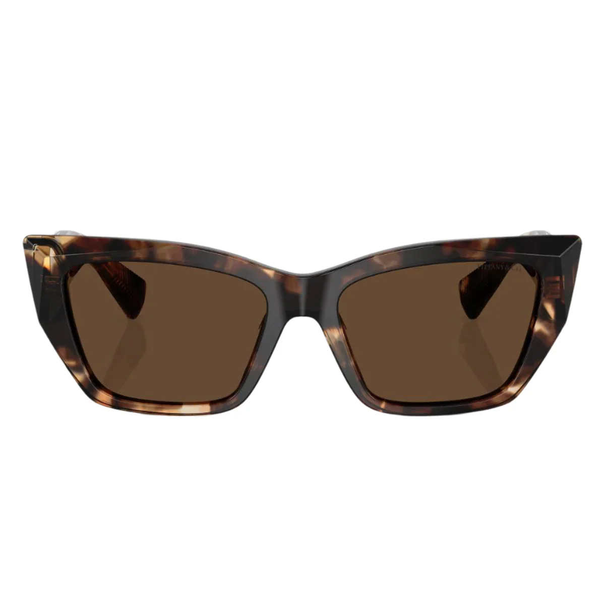 Tiffany & Co. TF423084213G Women's Cat Eye Solid Color Sunglasses - Image 2